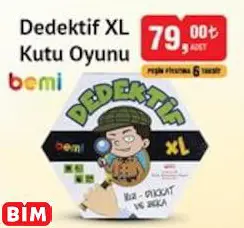 BEMİ DEDEKTİF XL KUTU OYUNU